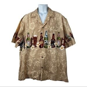 Winnie Fashion Hawaiian Casual Shirt Buttons Down Sz 2XL